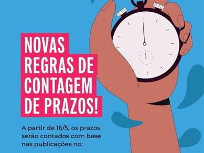 Foto da Notícia: OAB-MT alerta sobre novas regras para contagem de prazos processuais