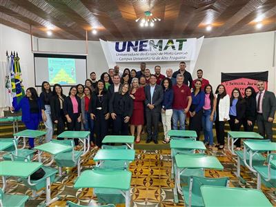 Foto da Notícia: Diretor-tesoureiro da OAB-MT ministra palestra de abertura da V Semana Jurídica da Unemat